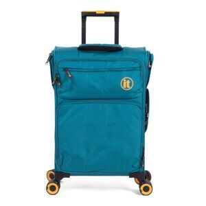 IT LUGGAGE Teal 22in Simultaneous Softside Carry-on Spinner